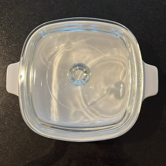 1-Quart Square Casserole with Lid - Cornflower Blue by Corning Corelle - Picture 3 of 10